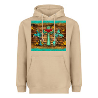 Mushroom crosses tumbler Heavyweight Hoodie - BarkalooDesign