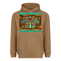 Toasted Coconut crosses tumbler Heavyweight Hoodie - BarkalooDesign