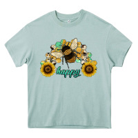 Arona bee happy honey comb Heavy Core Tee - JahusDesignShop
