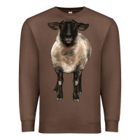 Chestnut suffolk ewe front Premium Sweatshirt - BarkalooDesign