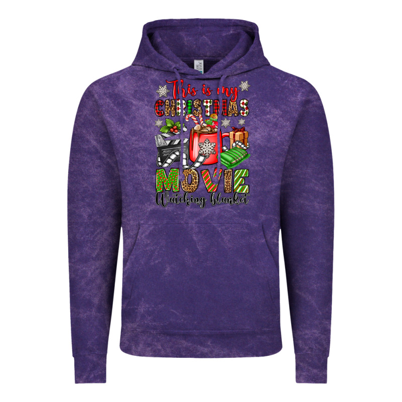 This Is My Christmas Movie Watching Blanket Vintage Hoodie by OliviaCreatesArt | Teevron