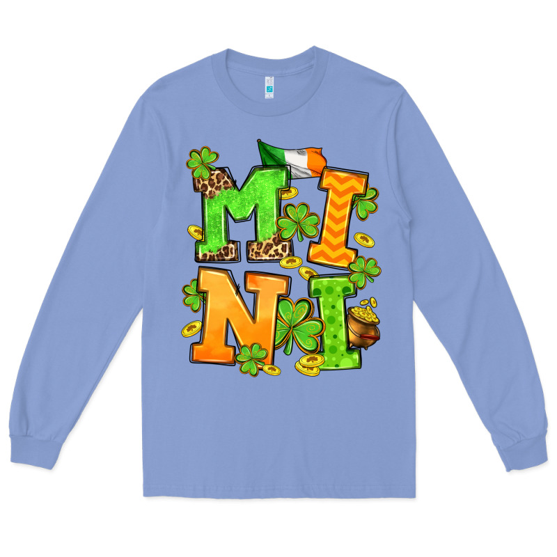 St. Patrick's Day Mini Long Sleeve Tee by OliviaCreatesArt | Teevron