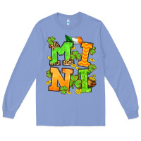 Colony Blue St. Patrick's Day mini Long Sleeve Tee - OliviaCreatesArt