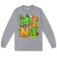 Heather Grey St. Patrick's Day mini Long Sleeve Tee - OliviaCreatesArt