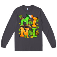 Smoke St. Patrick's Day mini Long Sleeve Tee - OliviaCreatesArt