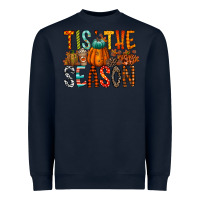 Navy tis the season Heavyweight Sweatshirt - RacoonDesign