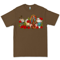Cacao Lady of Guadalupe Coffee Cups Premium Tee - texasbilliewilder
