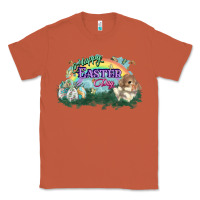 Copper Happy Easter Day rainbow Classic Tee - HowdyJamesFarm