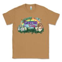 Toasted Coconut Happy Easter Day rainbow Classic Tee - HowdyJamesFarm
