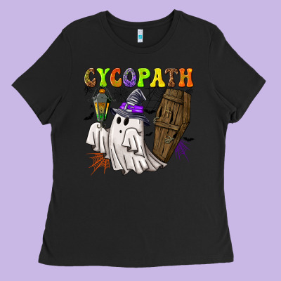 Cycopath Ladies Tee Designed By Nancycooperartshop