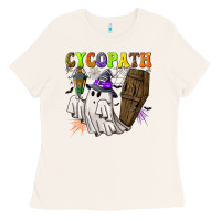 Bone Cycopath Ladies Tee - NancyCooperArtShop
