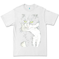 White tuxedo cat t  shirt tuxedo cat t  shirt Premium Tee - longCreatives