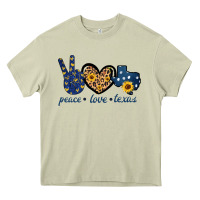 Mossy Peace Love Texas Heavy Core Tee - Bettercallsaul