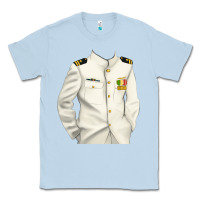 Dusty Blue us navy Classic Tee - RanaPortraitStore