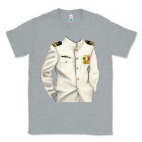 Heather Grey us navy Classic Tee - RanaPortraitStore