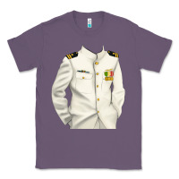 Lavender us navy Classic Tee - RanaPortraitStore