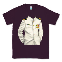 Plum us navy Classic Tee - RanaPortraitStore
