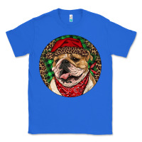 True Royal Christmas English Bulldog Classic Tee - RanaPortraitStore