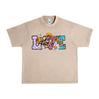 French Oak dog paw love Urban Heavy Tee - RanaPortraitStore