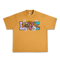 Peanut Butter dog paw love Urban Heavy Tee - RanaPortraitStore