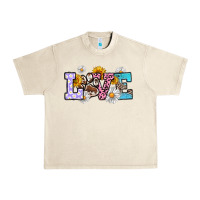 Sandshell dog paw love Urban Heavy Tee - RanaPortraitStore