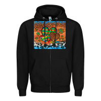 Black autism awareness hearts leopard cowhide Zipper Hoodie - Artiststas