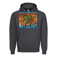 Smoke autism awareness hearts leopard cowhide Zipper Hoodie - Artiststas