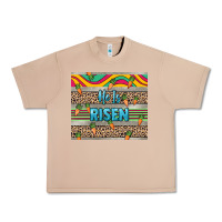 Burro He is risen tumbler Easter Day Urban Heavy Tee - HowdyJamesFarm