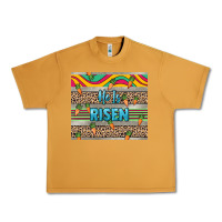 He Is Risen Tumbler Easter Day Urban Heavy Tee | Teevron