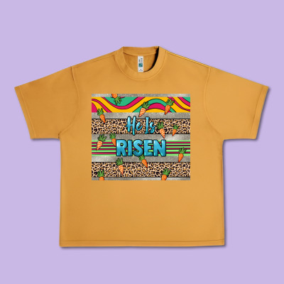 He Is Risen Tumbler Easter Day Urban Heavy Tee Designed By Howdyjamesfarm
