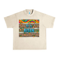Sandshell He is risen tumbler Easter Day Urban Heavy Tee - HowdyJamesFarm