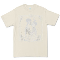 Bone The Lovers Tarot Card Skeleton Valentines Halloween Occult Premium Tee - longCreatives