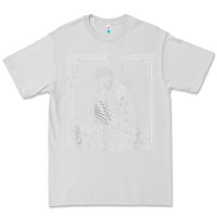 Dove Grey The Lovers Tarot Card Skeleton Valentines Halloween Occult Premium Tee - longCreatives