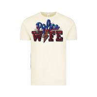 Vintage Arctic police wife with lightning bolt Vintage Tee - CowGirlArtShop