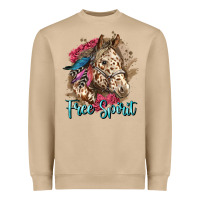Mushroom free spirit appaloosa horse Heavyweight Sweatshirt - LillyAllenDesigns