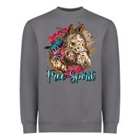 Storm free spirit appaloosa horse Heavyweight Sweatshirt - LillyAllenDesigns