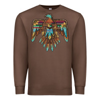 Chestnut thunderbird with sunflowers Premium Sweatshirt - BarkalooDesign