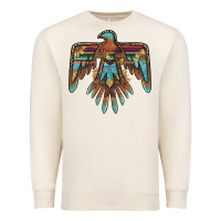Sandshell thunderbird with sunflowers Premium Sweatshirt - BarkalooDesign