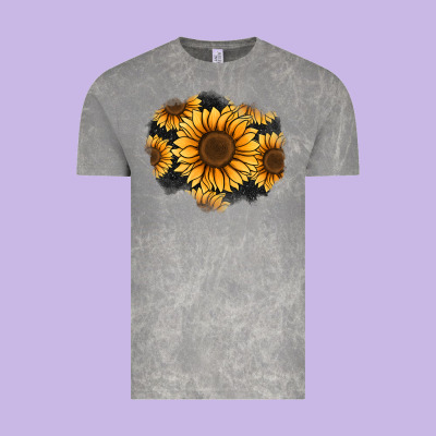 Sunflower Patch Vintage Tee Designed By Jasminsmagicworld