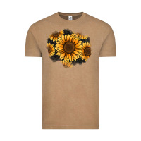 Vintage Coffee sunflower patch Vintage Tee - Jasminsmagicworld