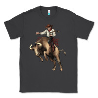 Smoke Cowboy bull rodeo Classic Tee - HowdyJamesFarm