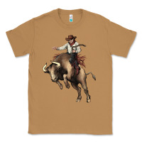 Toasted Coconut Cowboy bull rodeo Classic Tee - HowdyJamesFarm