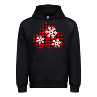 Foreset Green Christmas snowflakes patch Urban Hoodie - AdoDesignShop