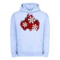 Pigment Grape Ice Christmas snowflakes patch Urban Hoodie - AdoDesignShop
