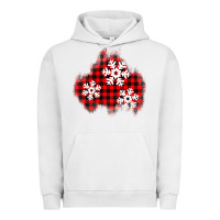 Pigment Lunar Rock Christmas snowflakes patch Urban Hoodie - AdoDesignShop
