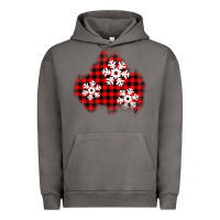 Pigment Tornado Christmas snowflakes patch Urban Hoodie - AdoDesignShop