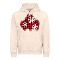 Sandshell Christmas snowflakes patch Urban Hoodie - AdoDesignShop