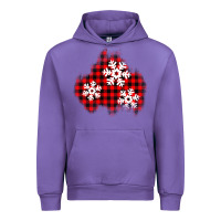 Tulip Christmas snowflakes patch Urban Hoodie - AdoDesignShop