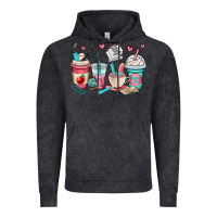 Teacher Coffee Cups Vintage Hoodie | Teevron