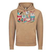 Vintage Coffee teacher coffee cups Vintage Hoodie - OliviaCreatesArt